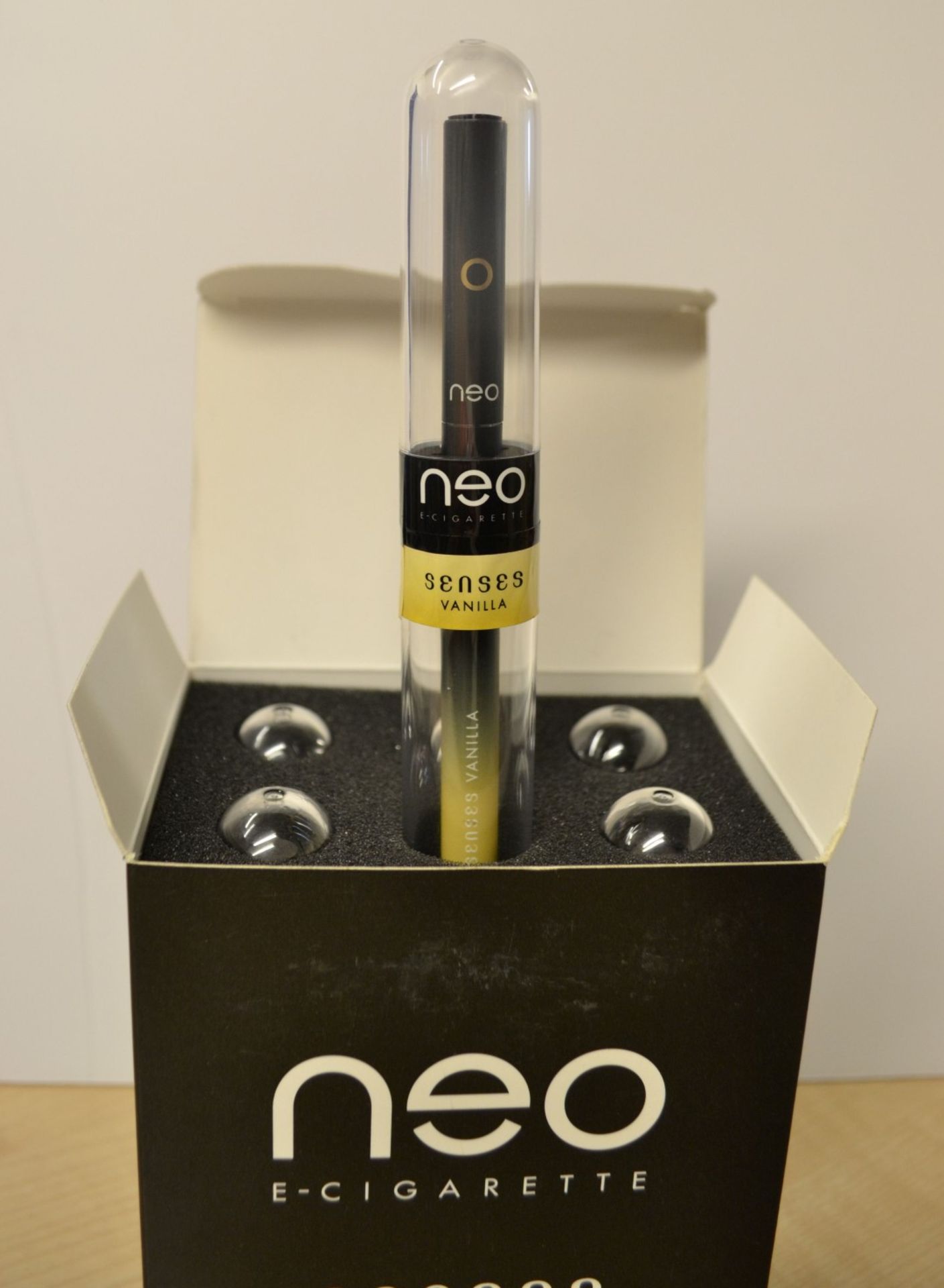216 x Neo E-Cigarettes Senses Shisha Vanilla Disposable Electronic Cigarettes - New & Sealed Stock - - Image 8 of 11