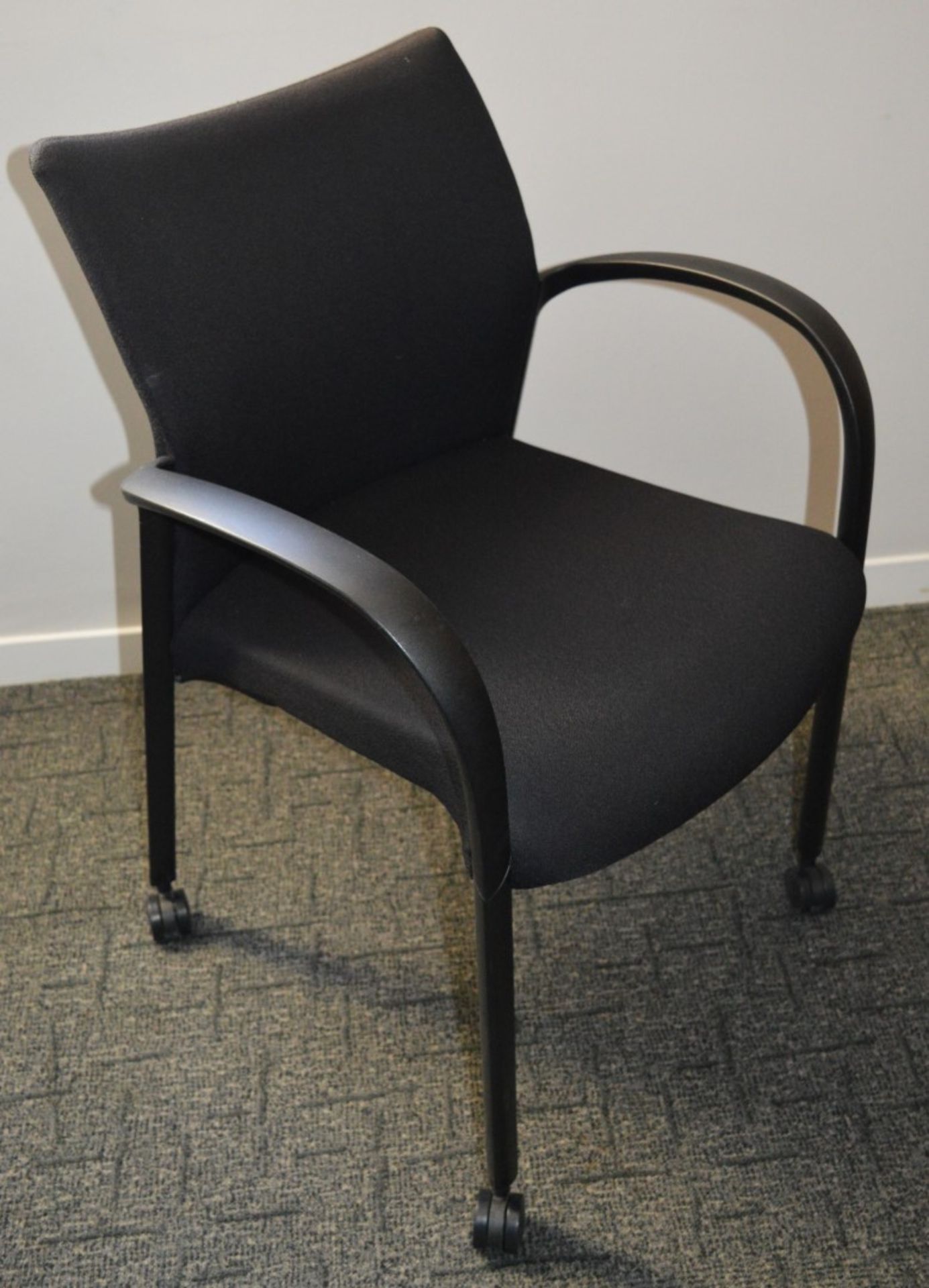4 x Senator T117A Havana Extreme Office Chairs - Fully Upholstered With Black Frame, Arm Rests and - Image 2 of 6