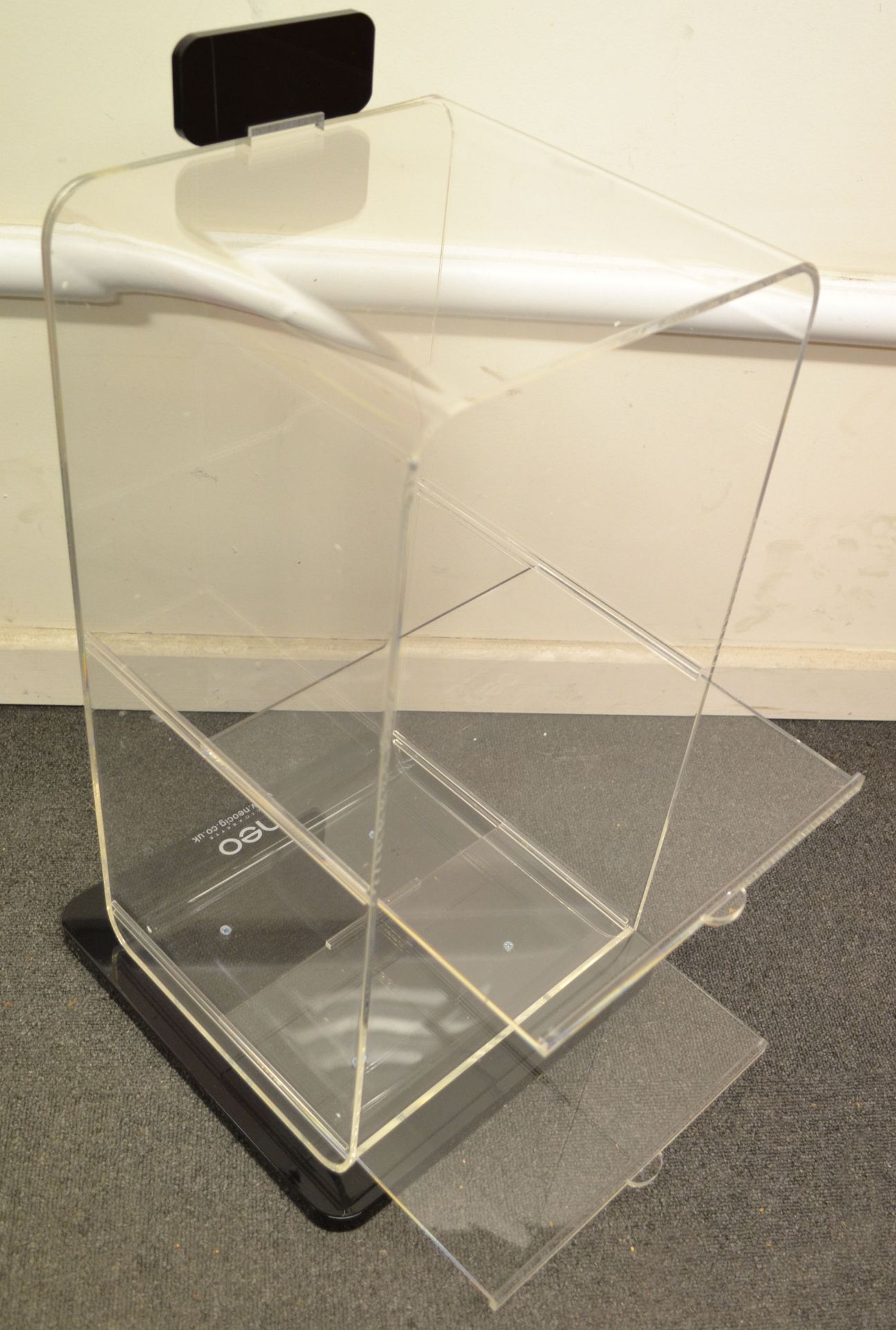 1 x Acrylic Counter Top Display Unit - New & Boxed - CL185 - Ref: DRTNEODSPLY - Location: Stoke ST3 - Bild 9 aus 9
