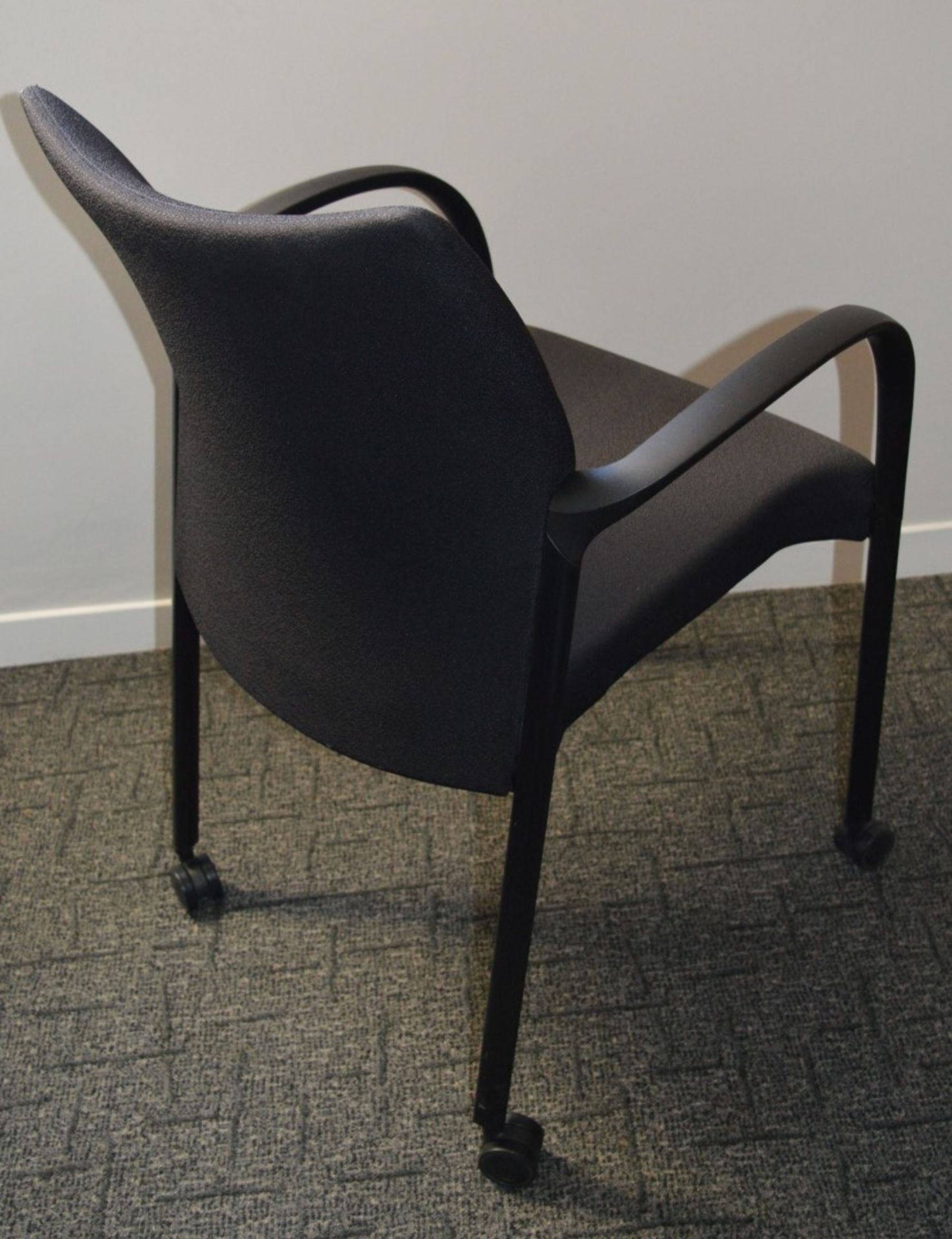 4 x Senator T117A Havana Extreme Office Chairs - Fully Upholstered With Black Frame, Arm Rests and - Image 5 of 6
