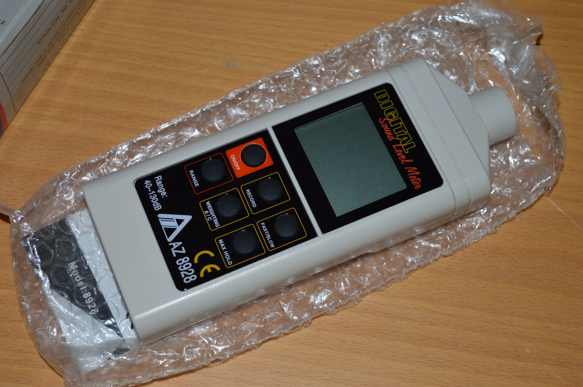 1 x Portable Sound Level Meter - Midel AZ 8928  - Boxed With Instructions, Software CD and Product