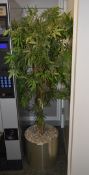 1 x Artificial Potted Office Plant - Approx 160cm Tall - CL400 - Ref 082 - Location: Manchester