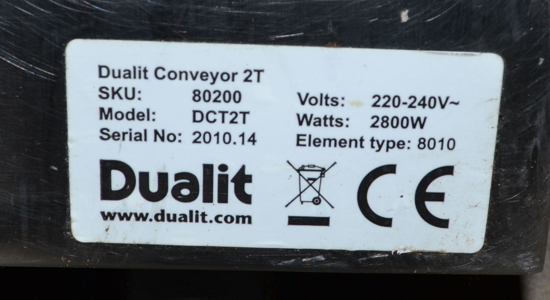 1 x Dualit Conveyor DCT2T Toaster - Ref: FJC006- CL124 - Location: Bolton BL1 - RRP: £659.99 - Used - Image 6 of 7