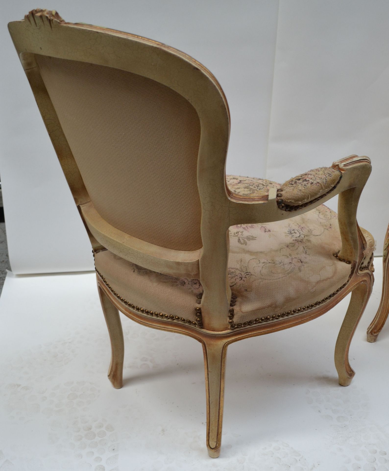2 x Attractive Waring & Gillow Vintage Chairs - AE002 - CL007 - Location: Altrincham WA14 - No VAT O - Bild 13 aus 17