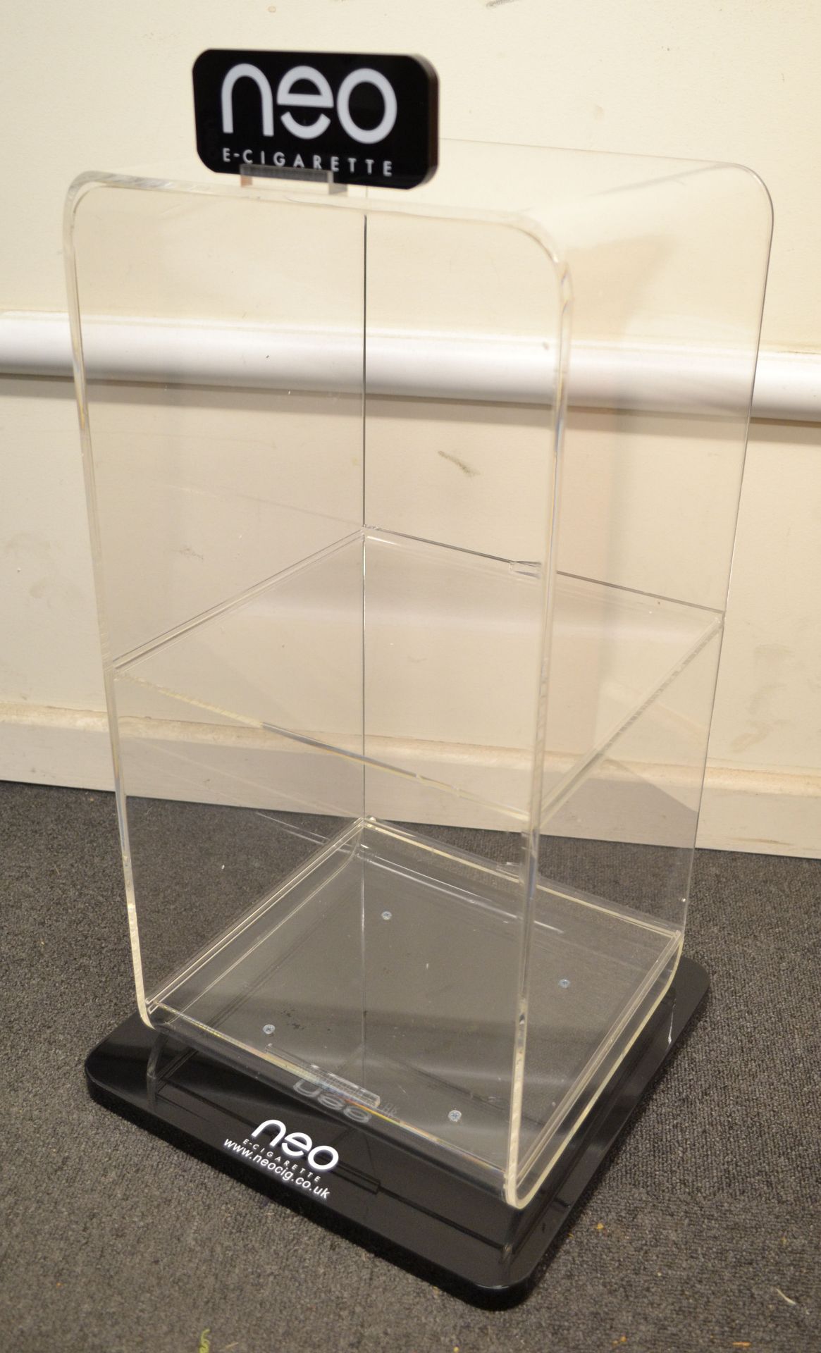1 x Acrylic Counter Top Display Unit - New & Boxed - CL185 - Ref: DRTNEODSPLY - Location: Stoke ST3 - Bild 3 aus 9