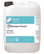 1 x EcoForce 20 Litre Rinse Aid - Liquid Rinse Additive For Use in All Automatic Dishwashing Machine