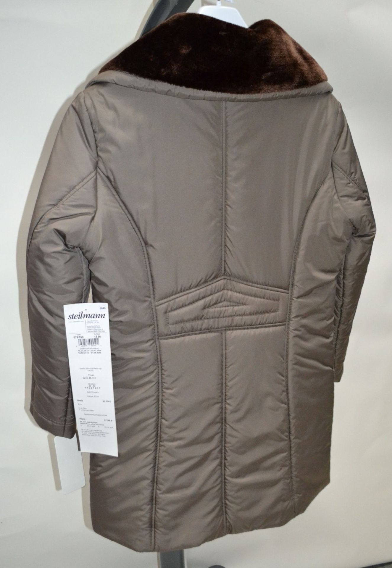 1 x Steilmann Kirsten Quilted Womens Coat / Jacket - CL210 - Ref SC2070 - Location: Altrincham WA14 - Bild 3 aus 7