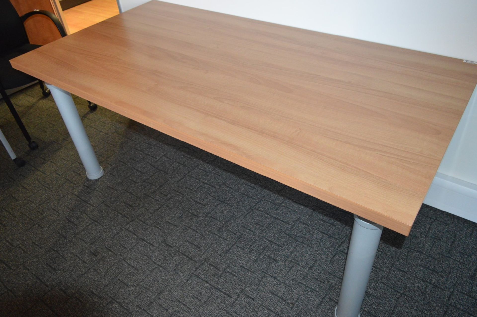 1 x Conference Office Table - Beech Finish - High Quality Office Furniture - H73.5 x W175 x D90 - Image 4 of 13