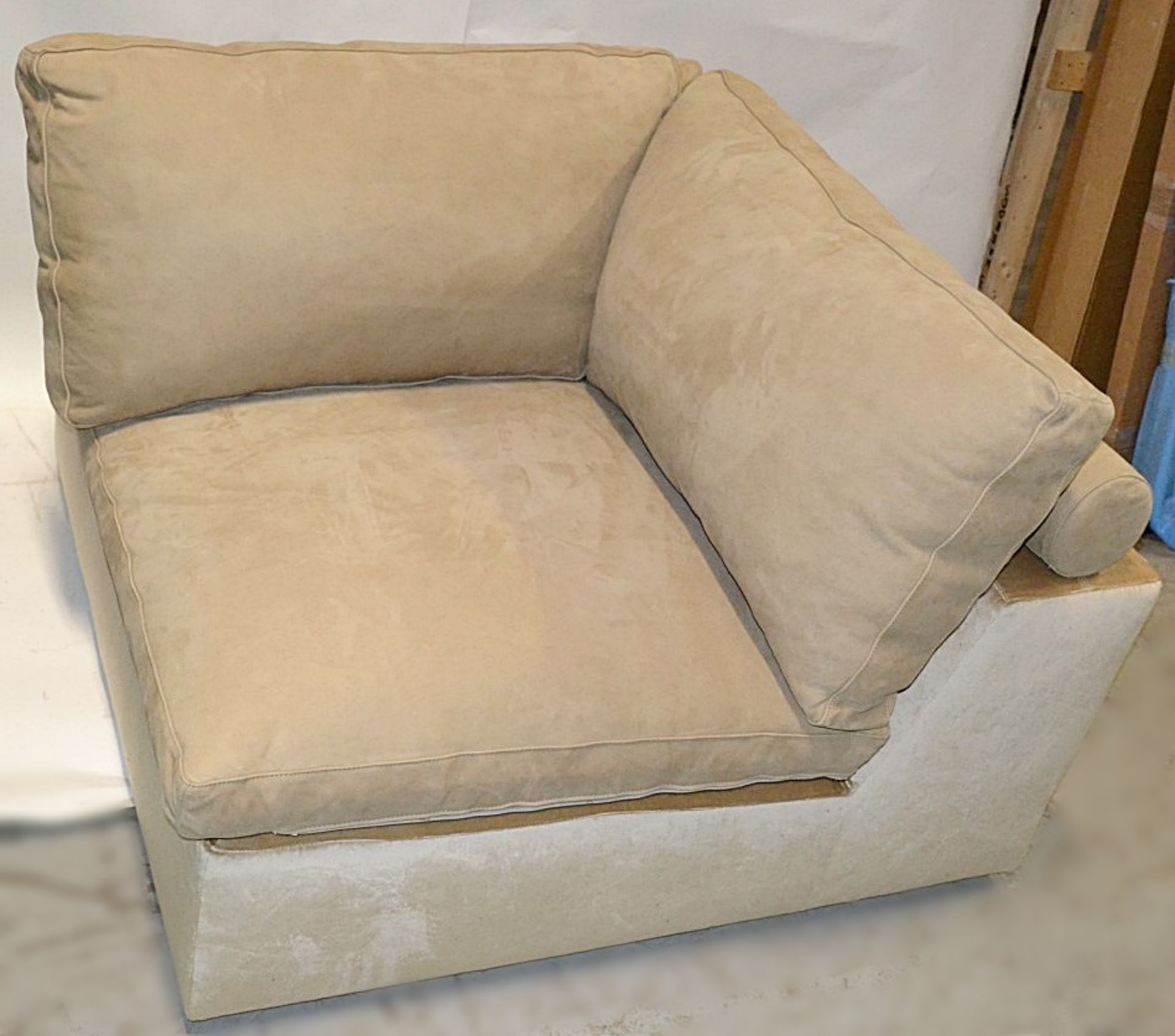 1 x GIORGIO Lifetime "Sayonara" Sectional Sofa Module (Sx132) - Upholstered In Camel-coloured Nubuck - Image 2 of 10