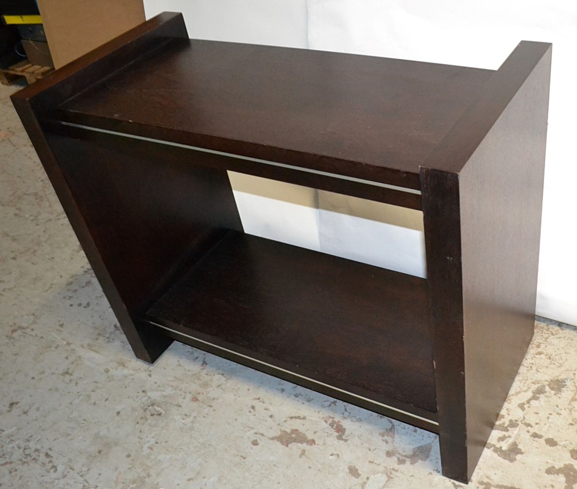 1 x Solid Wood Bookcase - Dimensions: W103 x H85 x D50cm - CL052 - Location: Altrincham WA14 **NO VA - Image 2 of 5