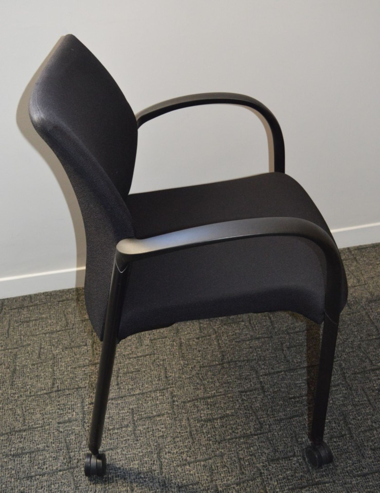4 x Senator T117A Havana Extreme Office Chairs - Fully Upholstered With Black Frame, Arm Rests and - Image 6 of 6