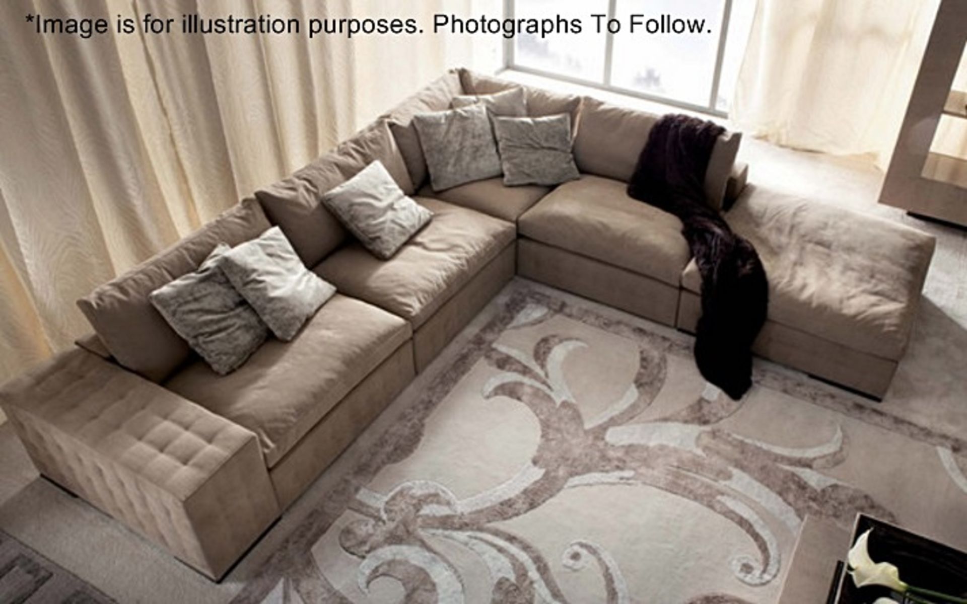 1 x GIORGIO Lifetime "Sayonara" Sectional Sofa Module (Sx132) - Upholstered In Camel-coloured Nubuck - Image 10 of 10