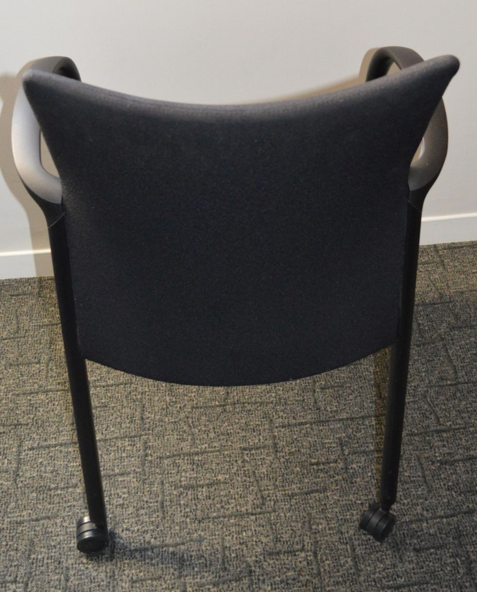 4 x Senator T117A Havana Extreme Office Chairs - Fully Upholstered With Black Frame, Arm Rests and - Image 4 of 6