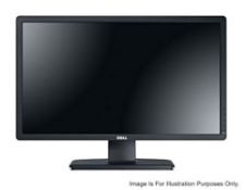 1 x Dell Professional P2412H 24-inch Monitor with Full-HD LED - Recently Taken From A Working Office