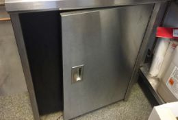 5 x Assorted Stainless Steel Shelves And 1 x Undercounter Cupboard - 6 Items In Total - Various