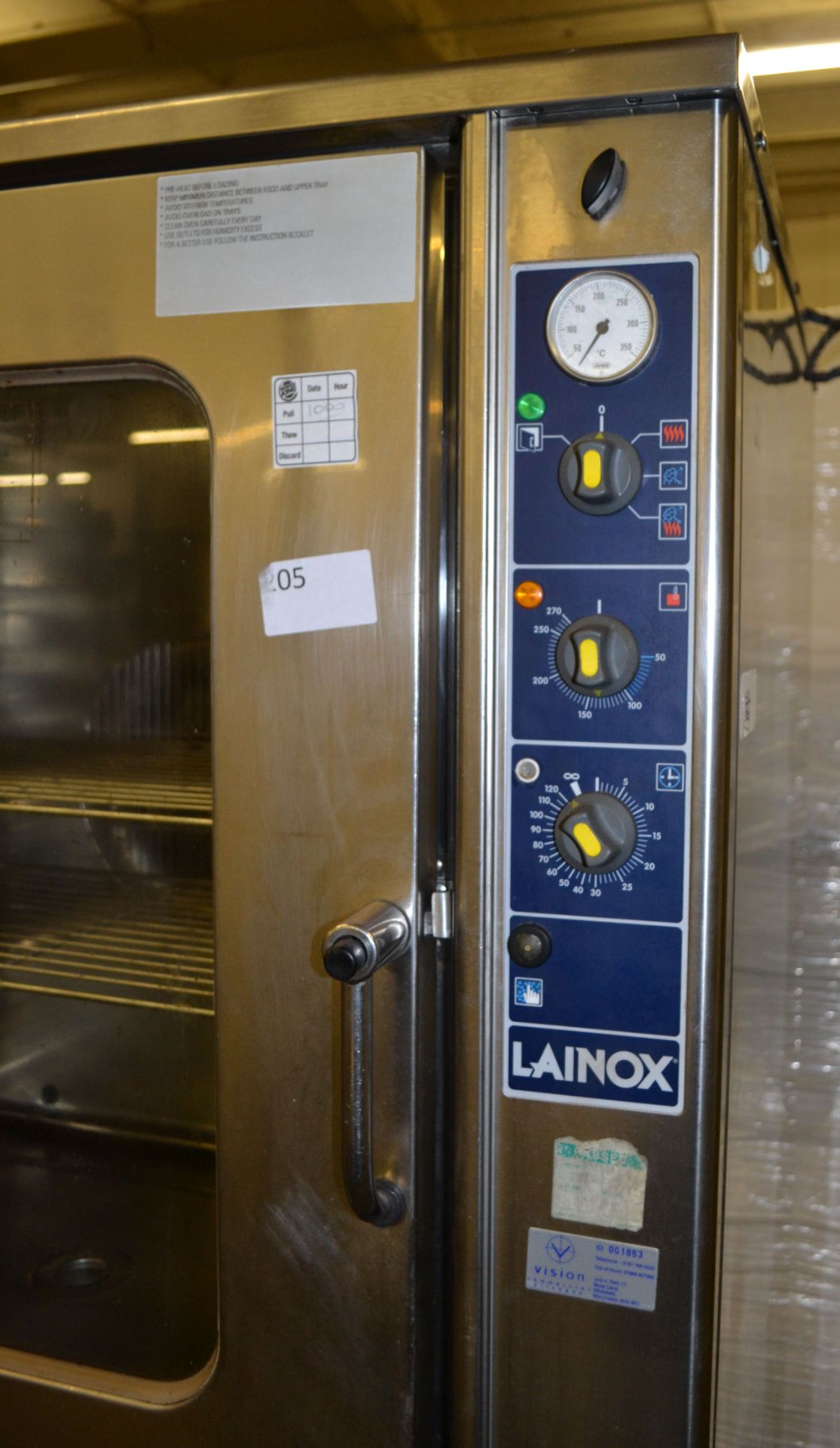 1 x Lainox MG110M LX Type Combination Oven with Pan Capacity - Ref:NCE032 - CL007 - Location: Bolton - Image 9 of 15