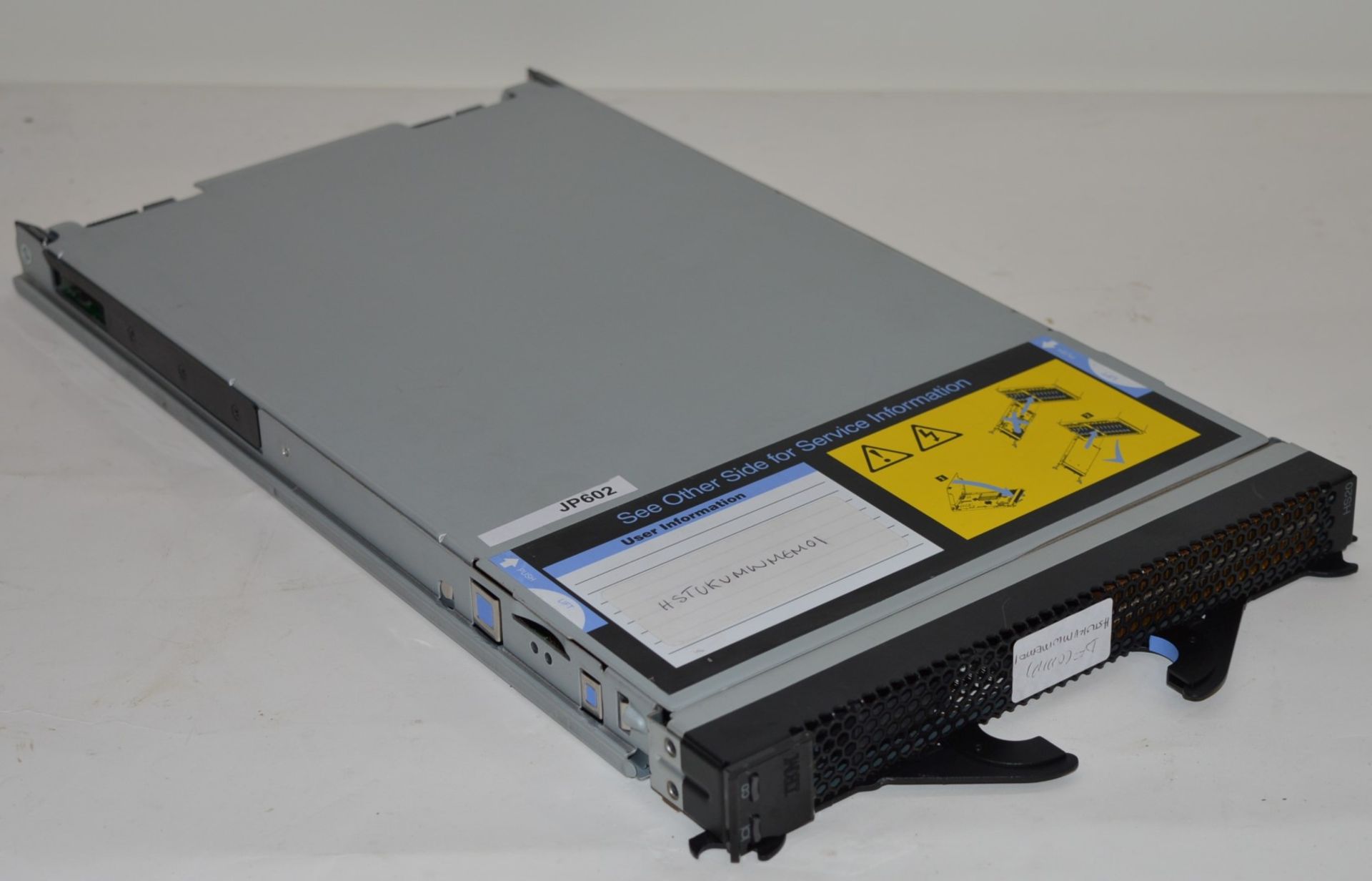 1 x IBM HS20 Blade Server - Model 35G - Includes 1 x Xeon Processors and 3gb Ram - CL400 - Ref JP607