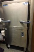 1 x Winterhalter Stainless Steel Commercial Pass Through Dishwasher - Model: GS501T-1 -