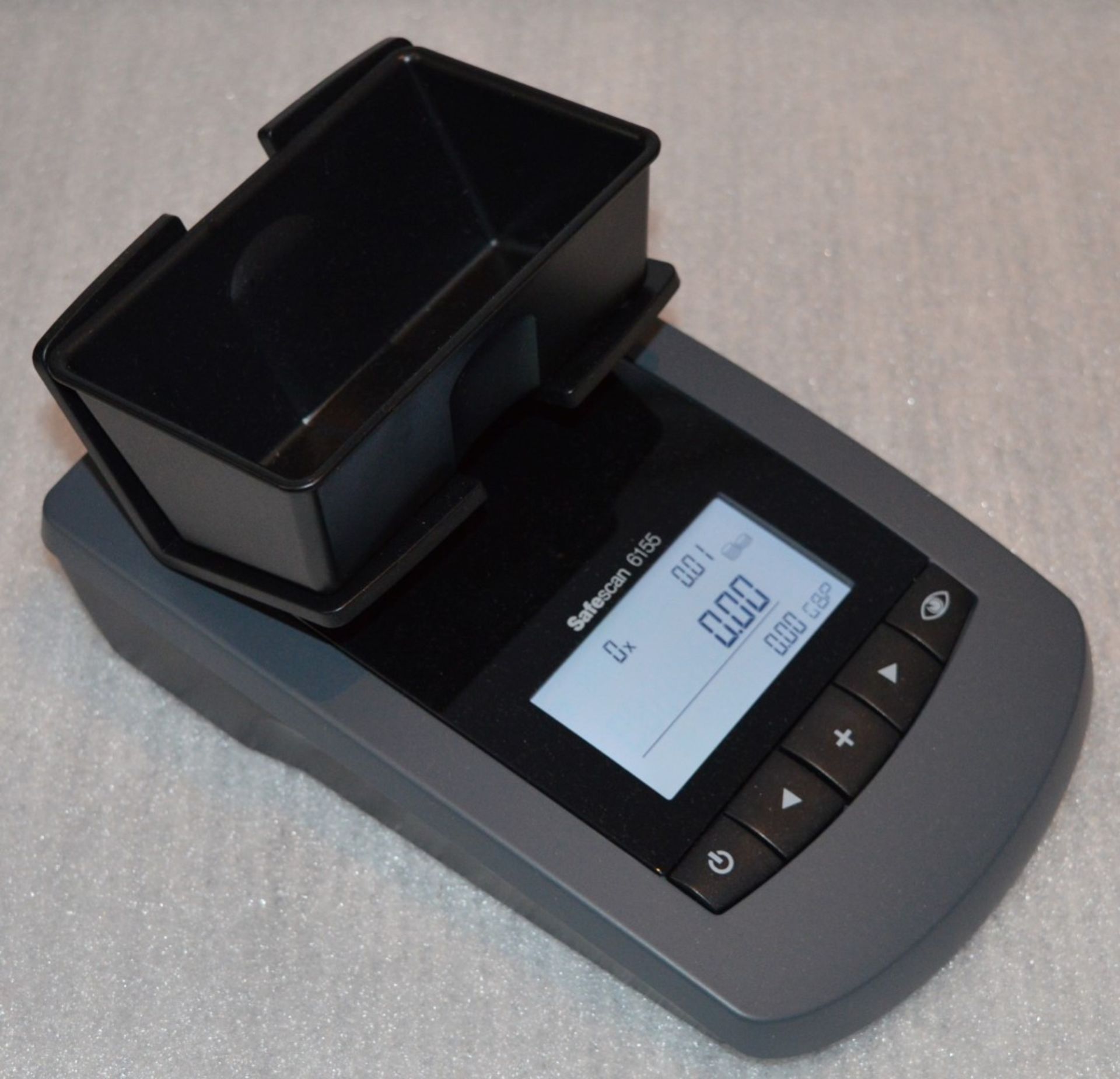 1 x SafeScan 6155 Coin and Bank Note Counter - Includes Coin and Note Trays, Box, Instructions and - Image 3 of 10