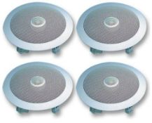 1 x MCM Custom Audio 5 1/4 Inch Ceiling Speakers - Model 50-6245 - 60w 8ohm - CL400 - Ref JP207 -