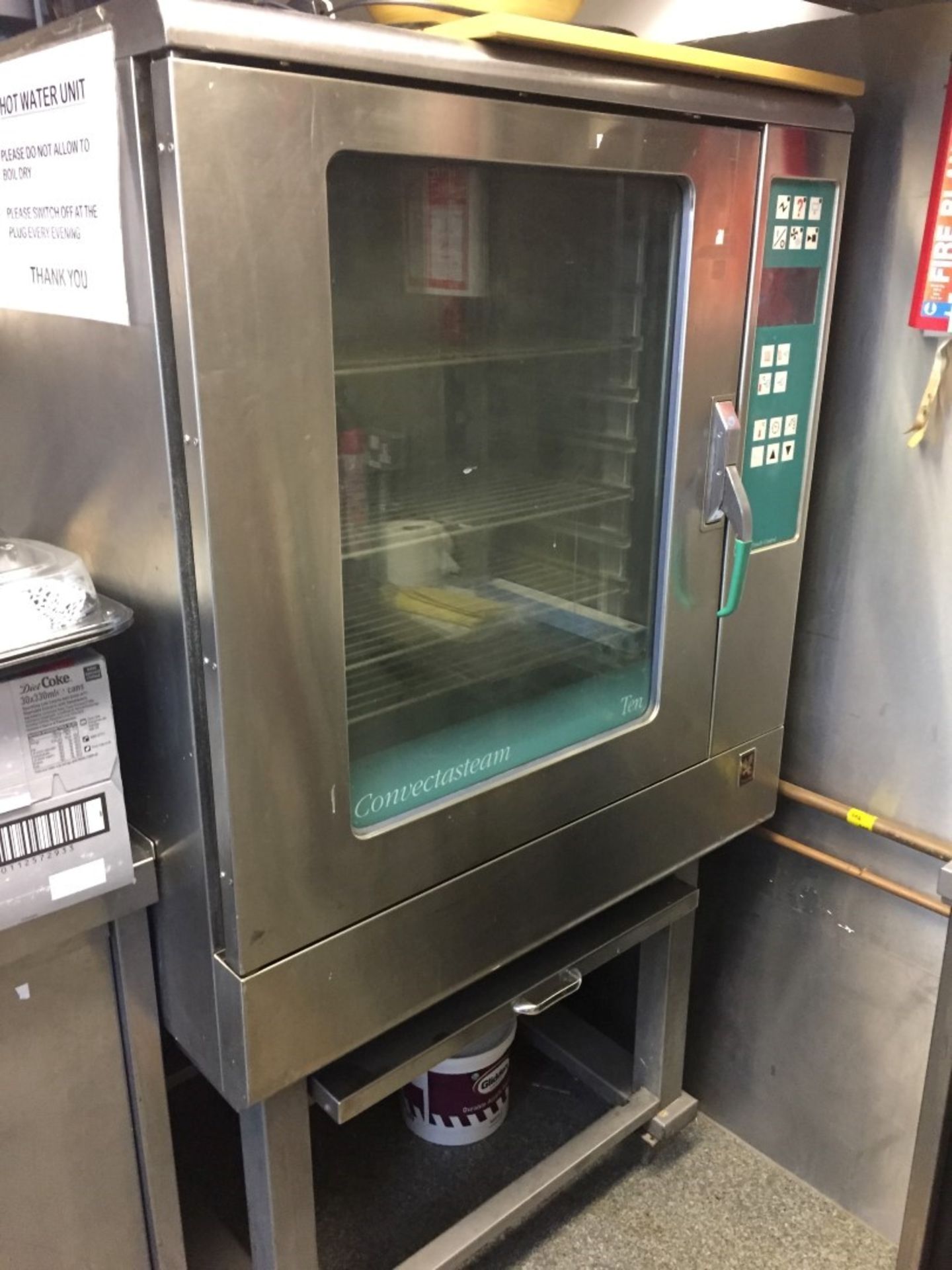 1 x Falcon CONVECTASTEAM-10 Commercial Convection Oven With Stand (Model: E4103TC) - Phase 3 -