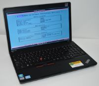 1 x Lenovo Thinkpad E530 Laptop Computer - Features 15.6 Inch Screen, Intel Core i3-2370M 2.4ghz