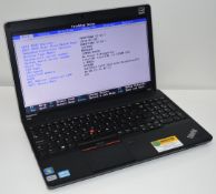1 x Lenovo Thinkpad E530 Laptop Computer - Features 15.6 Inch Screen, Intel Core i3-2370M 2.4ghz