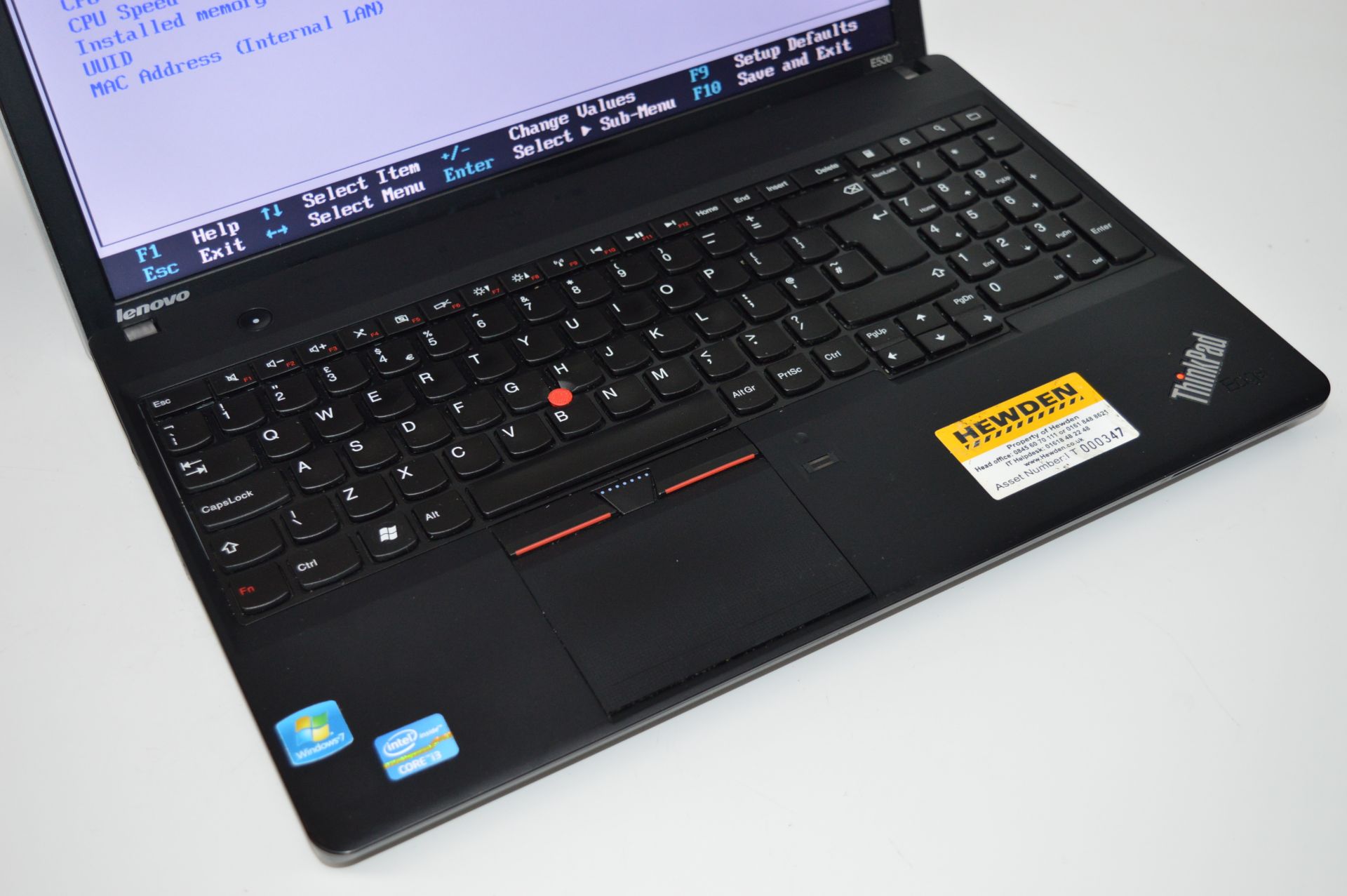 1 x Lenovo Thinkpad E530 Laptop Computer - Features 15.6 Inch Screen, Intel Core i3-2370M 2.4ghz - Image 2 of 5