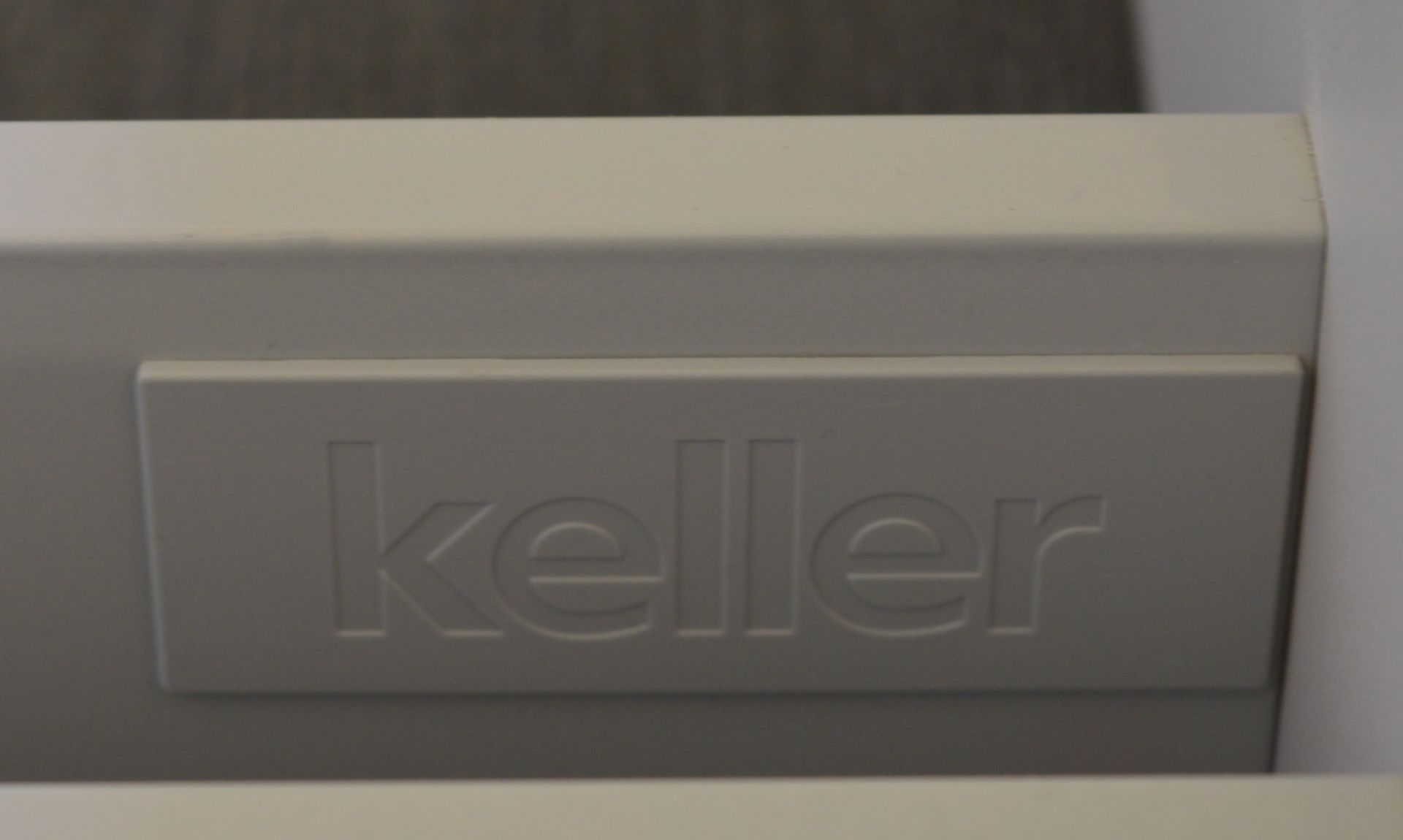 1 x Stunning KELLER Handleless FITTED KITCHEN With Corian Clay Worktops, Centre Island With - Image 101 of 104