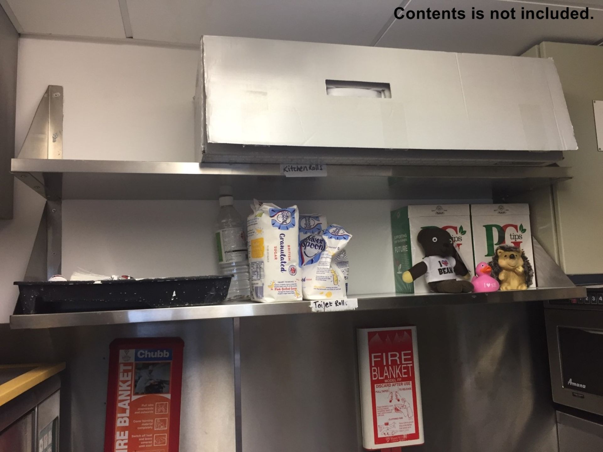 5 x Assorted Stainless Steel Shelves And 1 x Undercounter Cupboard - 6 Items In Total - Various - Image 2 of 5