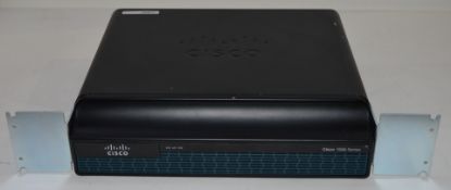 1 x Cisco 1941 Gigabit Port Router - Removed From Working Office Environment - CL400 Ref JP611 -