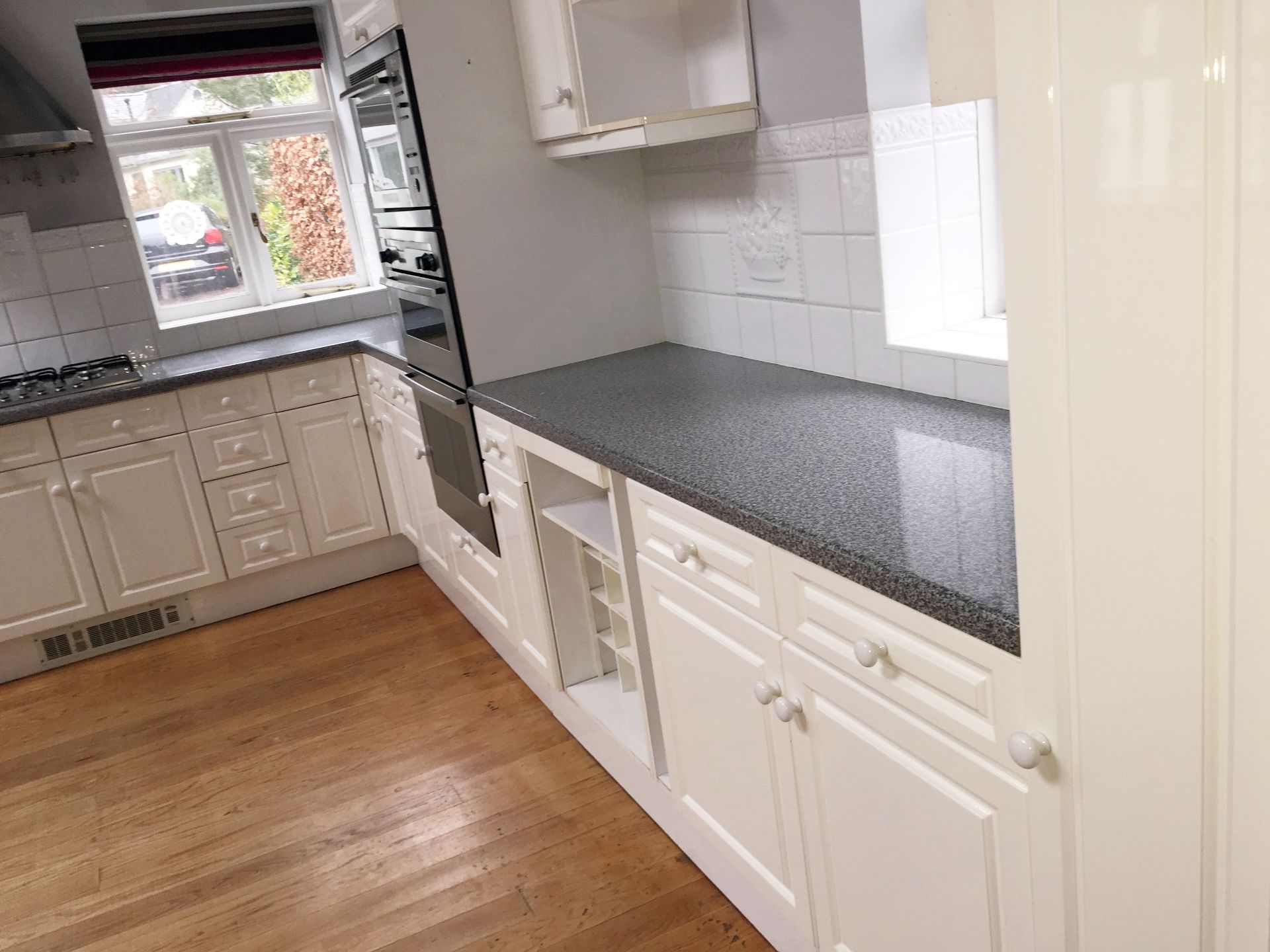 1 x Spacious Bespoke Fitted Kitchen In Cream With Neff And Whirlpool Appliances - Masses Storage - Image 4 of 37