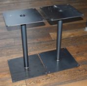 7 x Restaurant Bistro Table Bases - High Quality Substantial Table Base Without Table Tops -