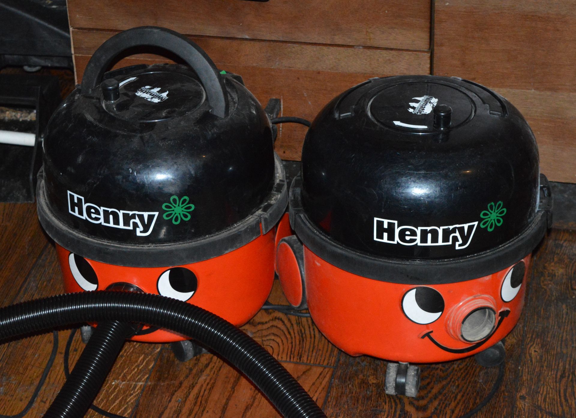 2 x Numatic Henry Hoovers With Accessories and Spare Hoover Bags - CL350 - Location: Cardiff CF10