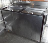 1 x Perlick Flat Top Commercial Bottle Cooler - Stainless Steel Construction - Model FR48