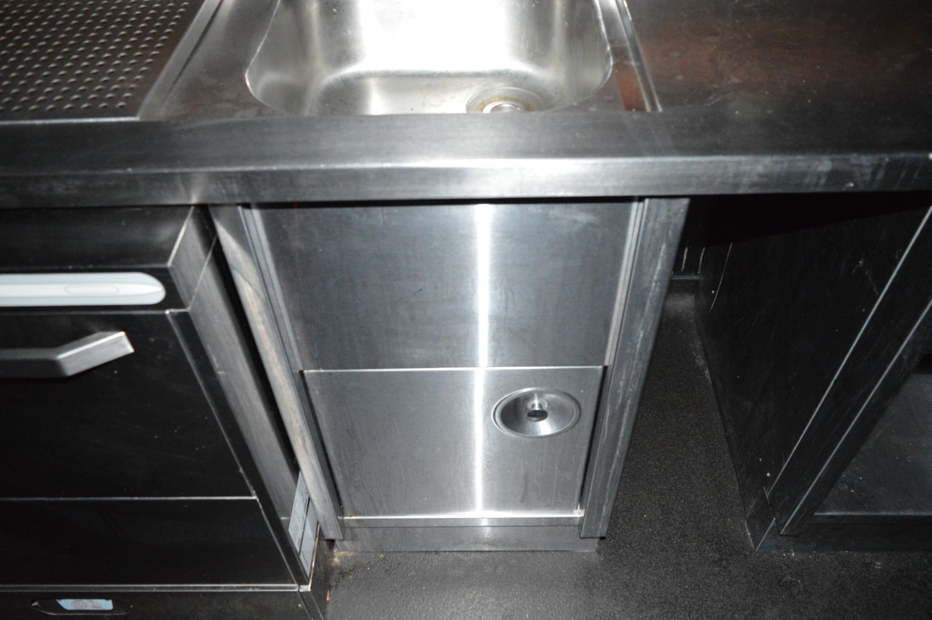 1 x Stainless Steel Bar Server Unit With Wash Basins - More Info to Follow - CL350 - Ref In2-060 - - Image 7 of 11