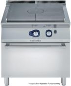 1 x Electrolux Commercial Stainless Steel Solid Top Oven With A Durable Cast-iron Cooking
