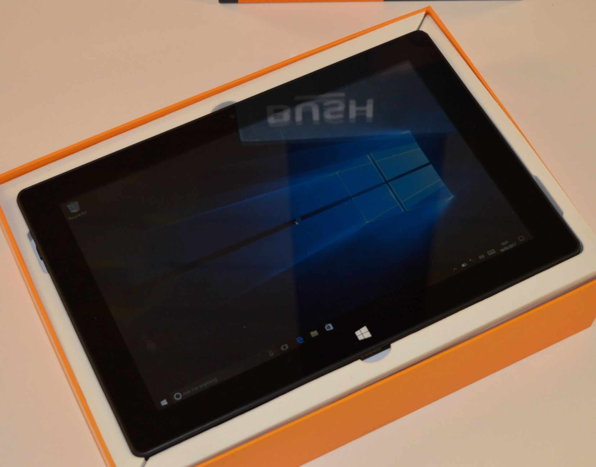 1 x Bush A1 10.1 Inch Windows Tablet - Features Include Intel Atom 1.8ghz Quad Core Processor, 1gb