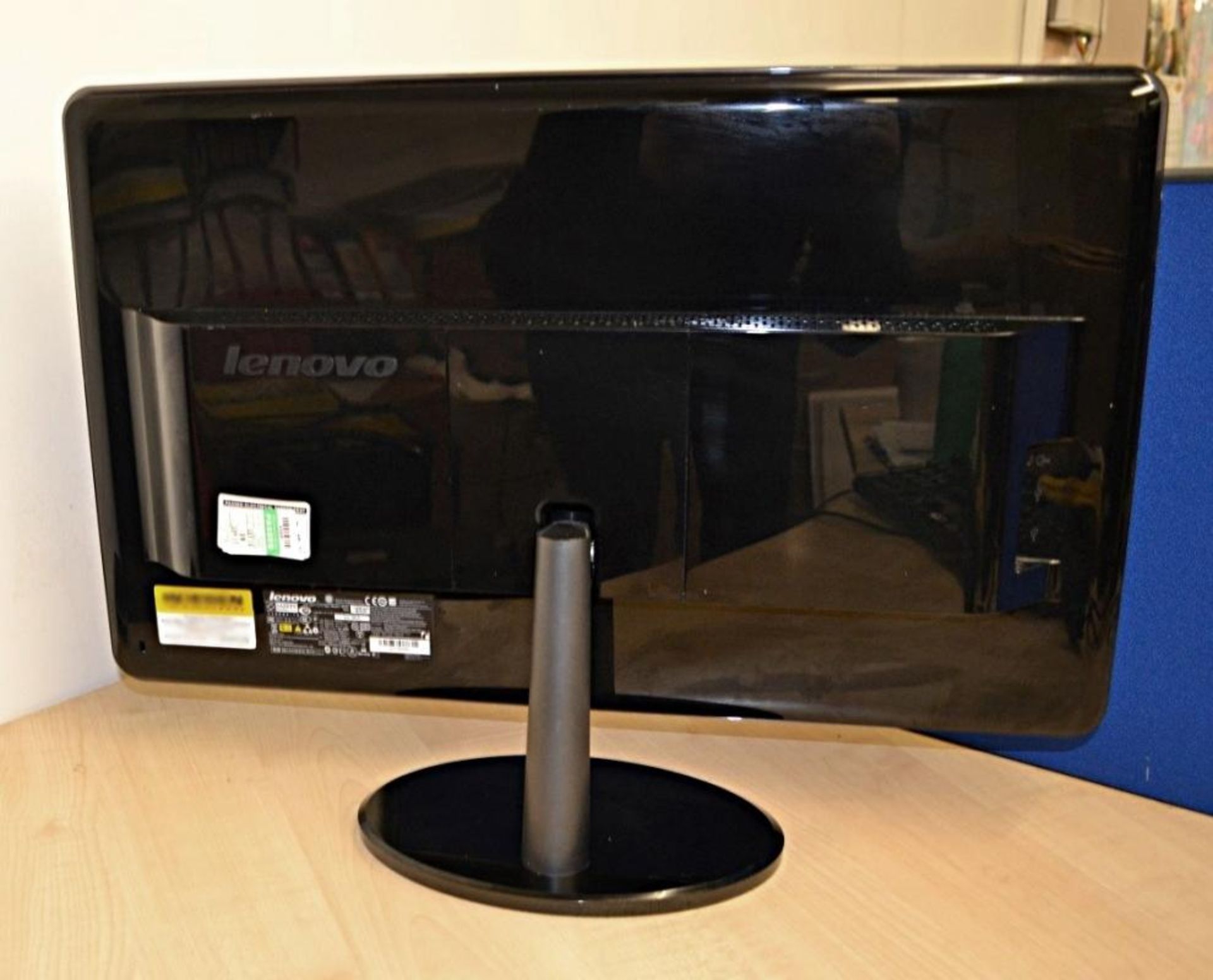 1 x Lenovo LS2421p Wide 23.6" Full HD LED TFT Monitor (Model: 4015-LS1) - Recently Taken From A Work - Image 7 of 14