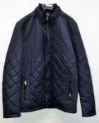 1 x MONDO / PRE END Branded Mens Jacket- New Stock With Tags - Recent Store Closure - Colour: Dark