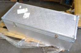 1 x WCCTV Lockable Enclosure in Large Wheeled Metal Case - CL185 - Ref: DRT0712 - Location: Stoke-on