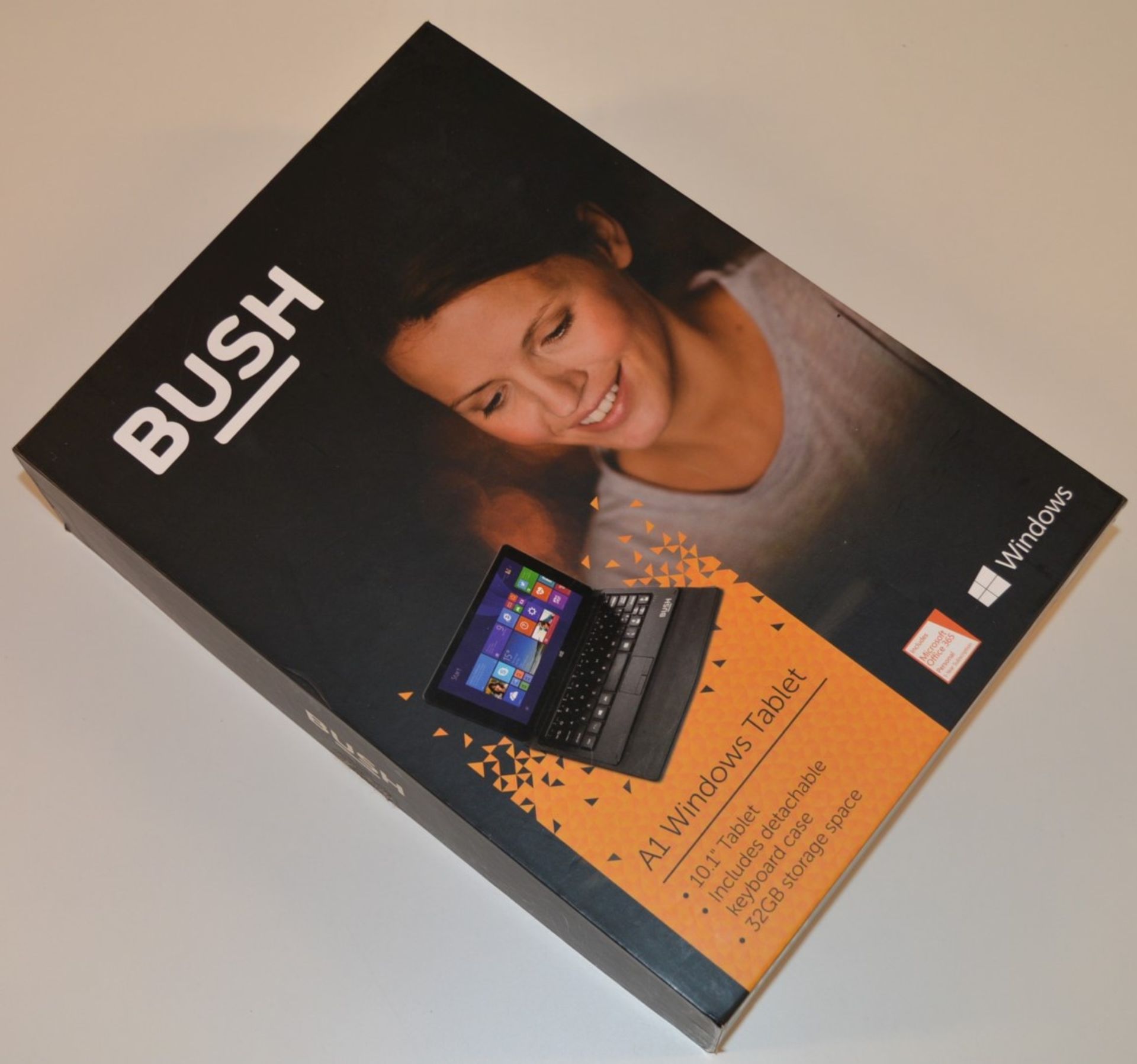 1 x Bush A1 10.1 Inch Windows Tablet - Features Include Intel Atom 1.8ghz Quad Core Processor, 1gb - Image 2 of 11