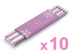 10 x ICE London Christmas Pencil Sets - Colour: PINK - Made With SWAROVSKI® ELEMENTS - Huge XMAS Res