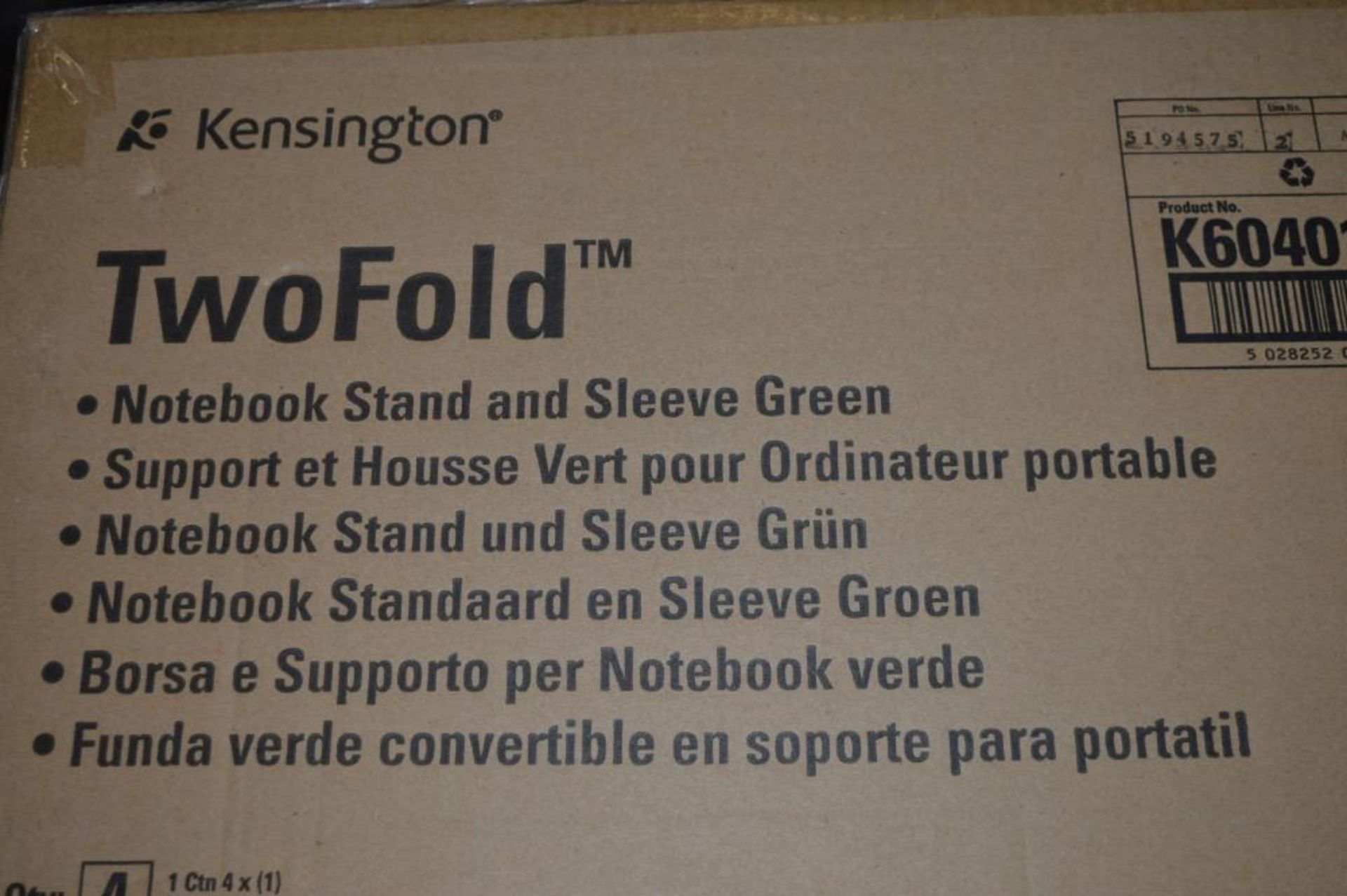 4 x Kensington TwoFold Laptop Stand Cases - Suitable For Laptops Upto 15.4" - Stylish Laptop Sleeve - Image 5 of 10