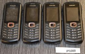 4 x Samsung GT-B2710 Solid Immerse Mobile Phones - Water &amp; Dust Proof - From Company Closure - C