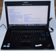 1 x Lenovo Thinkpad SL510 Laptop Computer - Features 15.6 Inch Screen, Intel Core 2 Duo T6570 2.1ghz