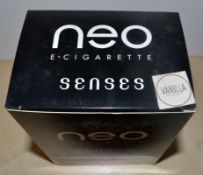 30 x Neo E-Cigarettes Senses Shisha Vanilla Disposable Electronic Cigarettes - New & Sealed Stock -
