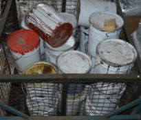 Approx. 22 x 20 Litre Assorted Tins of Paint inc. Roof & Tile, External Masonry + More - Ref: DRT020