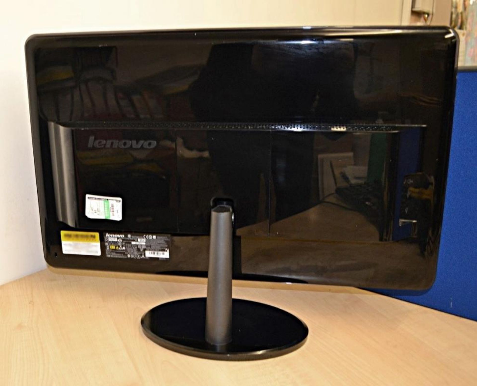 1 x Lenovo LS2421p Wide 23.6" Full HD LED TFT Monitor (Model: 4015-LS1) - Recently Taken From A Work - Image 7 of 13