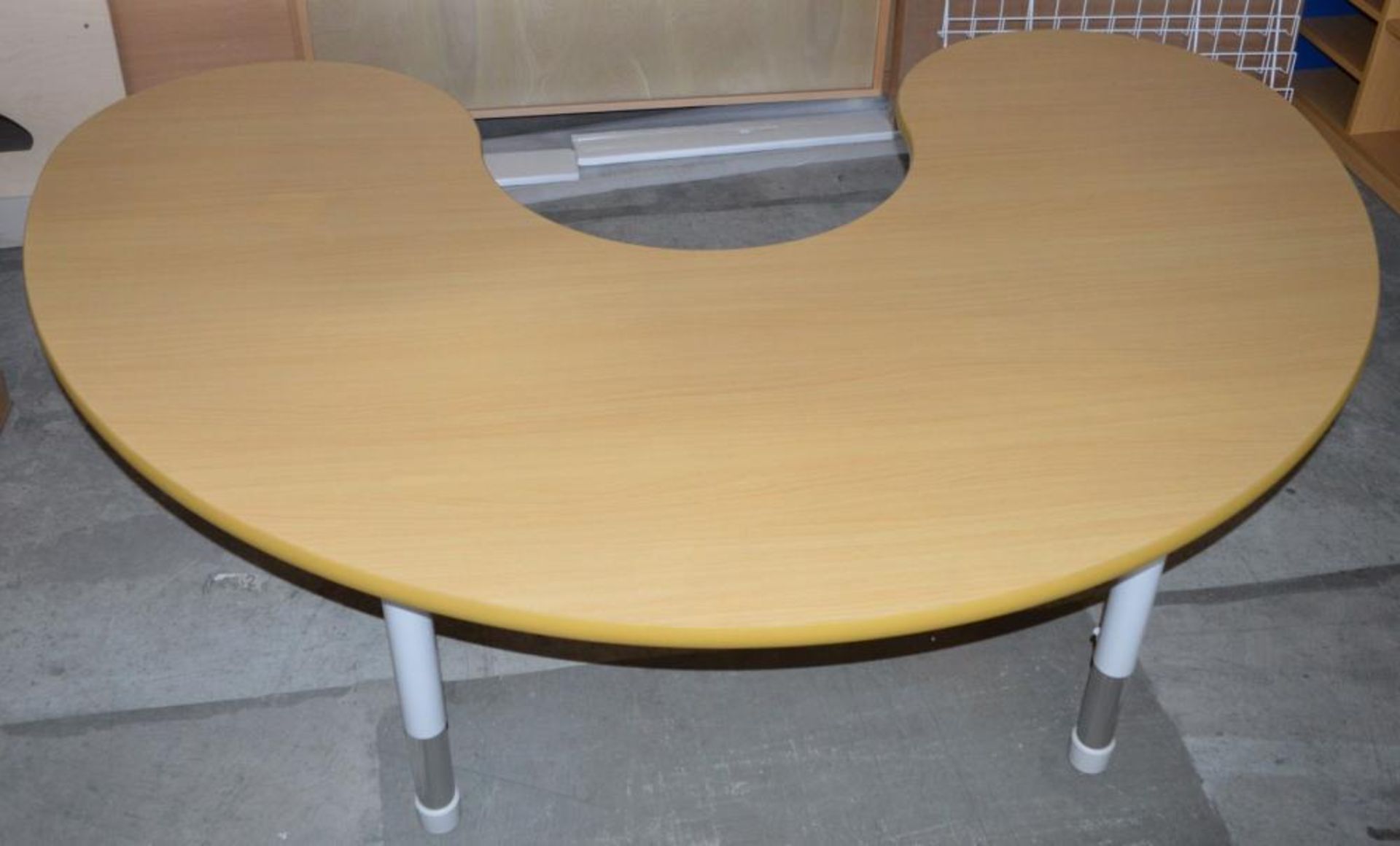 1 x Educational Milan 1800 x 1200mm Group Table 6 Seater with Adjustable Legs - New/Flat-Packed - CL - Image 2 of 12